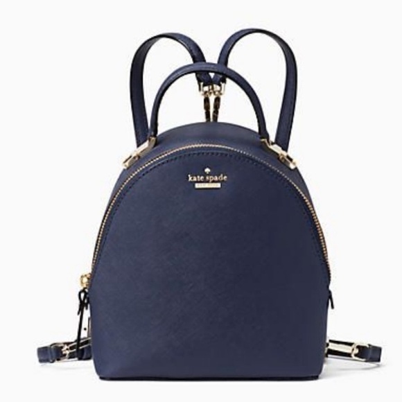 NEW Kate Spade Cameron Street Binx Crossbody Backpack Navy preppy luxury